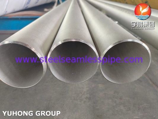 ASTM A312 TP321 Pipe sans soudure en acier inoxydable décapée et recuit pour l'industrie pétrolière et gazière et l'industrie chimique