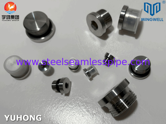 Plugs de raccordement en acier inoxydable hydraulique forgé 316L, mâle et femelle, selon la norme JIS B8363