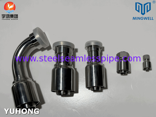 Couplings de tuyaux en acier inoxydable de qualité 316L