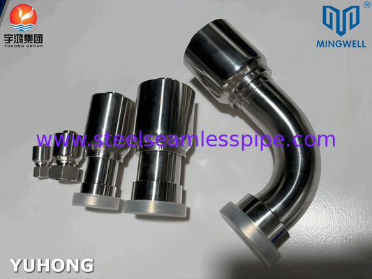Couplings de tuyaux en acier inoxydable de qualité 316L