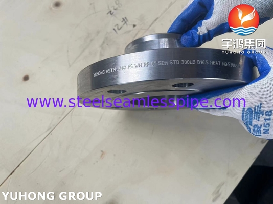 ASTM A182 F5 Cou de soudage forgé en acier allié WN Flange RF B16.5