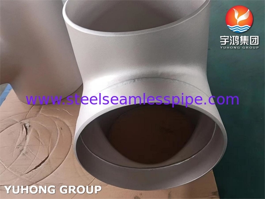 ASTM B466 C70600 Pipe de raccordement en alliage de cuivre et de nickel, CuNi 90/10 équivalent Tee
