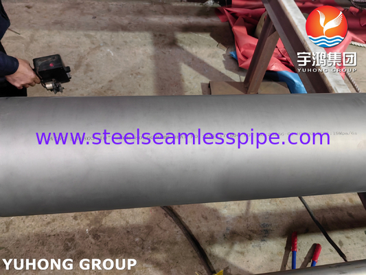 ASTM A790 UNS S31803 Tubes en acier duplex sans soudure décapées recuit