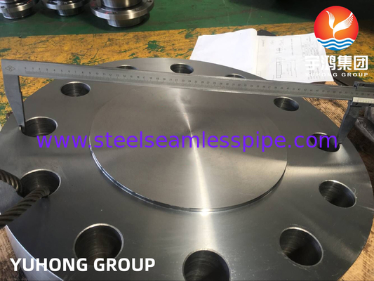 ASTM A182 F22 acier allié forgé à bride aveugle face soulevée B16.5