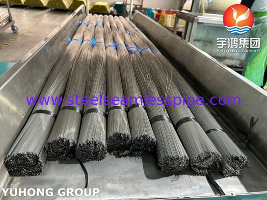 ISO9626 SUS304 Tubes capillaires soudés en acier inoxydable pour une application de précision