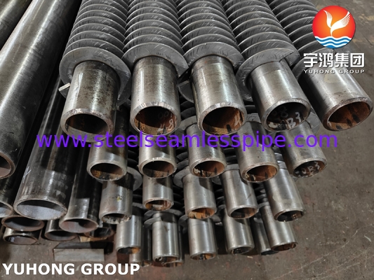 Tubes sans soudure en acier allié ASTM A335 P22 avec 11-13CR HFW Fin Tube pour bobine de convection