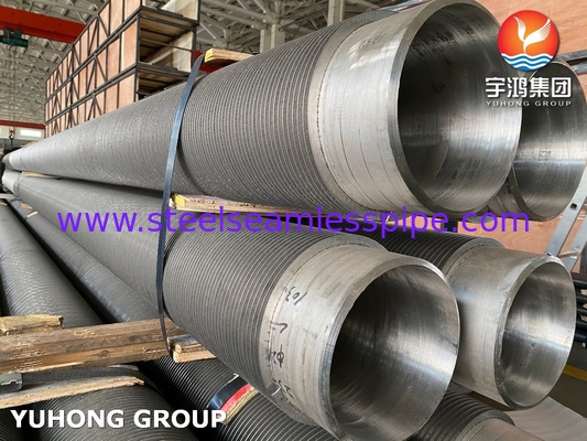 ASTM A312 TP347H Tubes de soudage en spirale à haute fréquence pour chaudières à gaz d'échappement