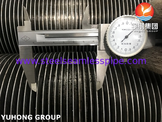 ASTM A213 T9 Tubes soudés à haute fréquence à nageoires solides pour les fours à réformateurs