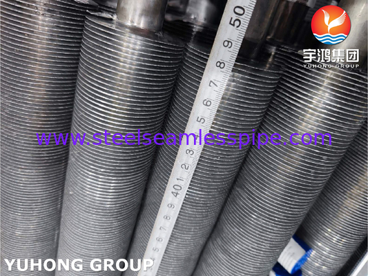 Alliage de nickel ASTM B163 N08825 Incoloy 825 Tubes à nageoires extrudées avec nageoires en aluminium