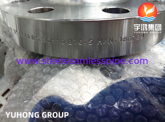 ASTM A182 F347 Flange à cou en acier inoxydable, face RF / RTJ pour une application à haute température