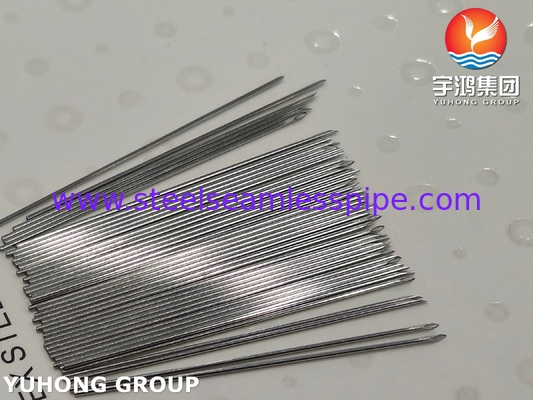 Tubes d'aiguille d'injection intraveineuse en acier inoxydable médical ISO9626 SUS304 25G 0,5*34MM