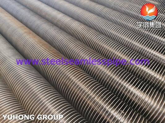 ASTM A179 Tubes à aileron intégrées en acier au carbone en aluminium pour échangeur de chaleur et système de refroidissement
