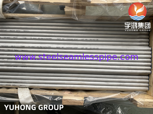 ASTM A789 UNS S31803 SAF2205 Tubes sans soudure en acier duplex dans des environnements agressifs