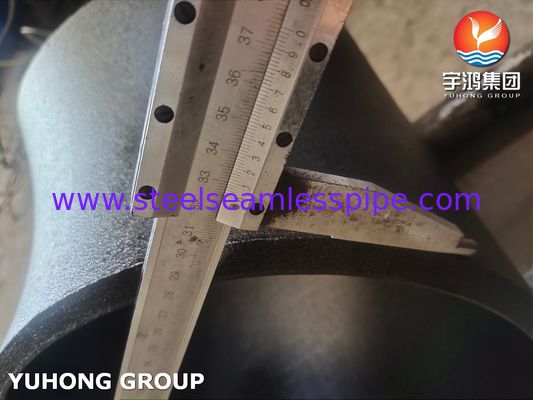 ASTM A234 WPB Raccord en acier au carbone coudé à 45 degrés, long rayon, soudé bout à bout B16.9