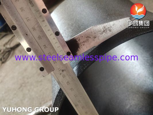 ASTM A234 WPB Raccord en acier au carbone coudé à 45 degrés, long rayon, soudé bout à bout B16.9