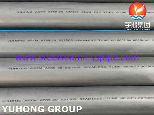 ASTM A789 S32205 Tubes en acier duplex pour l'industrie pétrolière et gazière
