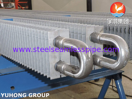 Tubes à aileron en acier au carbone de type H et de type double H ASTM A179 / ASME SA179