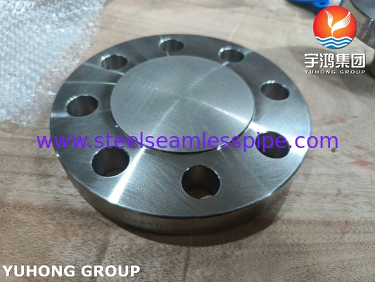 ASTM B564 N04400 Monel 400 alliage de nickel en acier forgé à l'aveugle avec flange de face surélevée B16.5