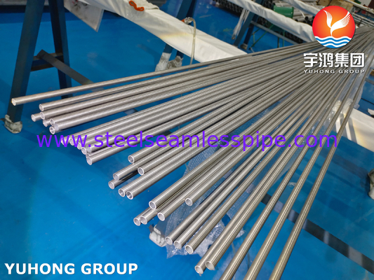 TUBERIA DE NIQUEL HASTELLOY TUBE ASTM B622 Hastelloy C276 Raffinage du pétrole et du gaz