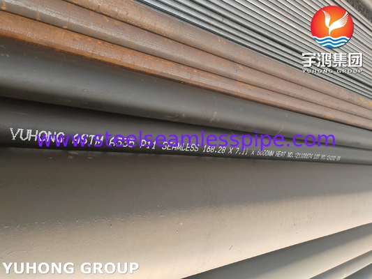 ASTM A335 P11 Pipe sans soudure en acier allié pour économiseur de surchauffeur Longueur 6000mm WT 10,97mm