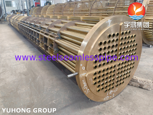 SB111 C70600 Boîte de tubes sans soudure en alliage de cuivre pour échangeur de chaleur NACE MR0175