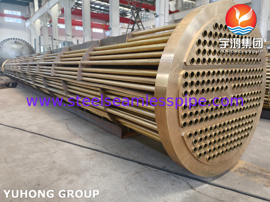 SB111 C70600 Boîte de tubes sans soudure en alliage de cuivre pour échangeur de chaleur NACE MR0175