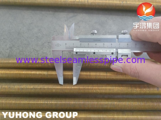 B359 C44300 C44500 Alliage de cuivre tube à nageoires basses U Bend pour échangeurs de chaleur ASTM B154-16