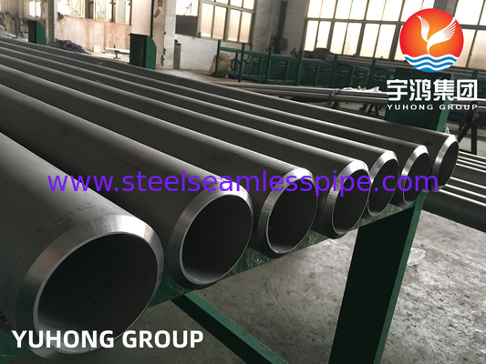 ASTM A312 / ASME SA312 TP347H Pipe sans soudure en acier inoxydable pour industrie à haute température