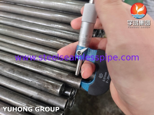 ASTM A179 / ASME SA179 Tubes sans soudure Tubes de chaudière en acier au carbone pour échangeur de chaleur, condensateur