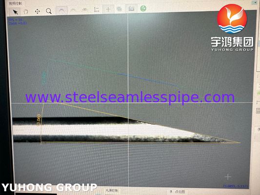 Tube d'aiguille biseautée à coupe arrière en acier inoxydable 26G pour ponction médicale ISO9626 SUS304