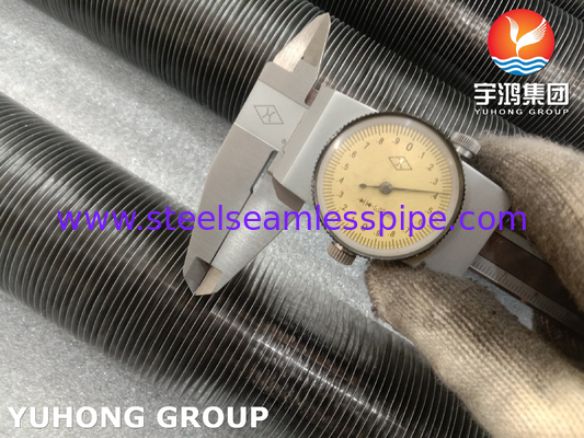 ASME SB163 N04400 Tubes à aileron intégré avec aileron en aluminium pour refroidisseur d'air et réchauffeur à gaz