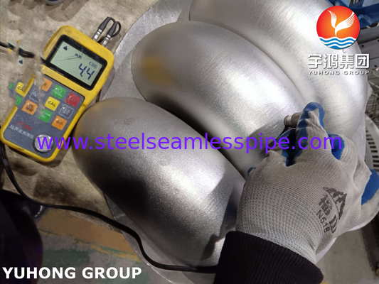 ASTM A403 WP321-S180 degré coude pour réduire la chute de pression du système