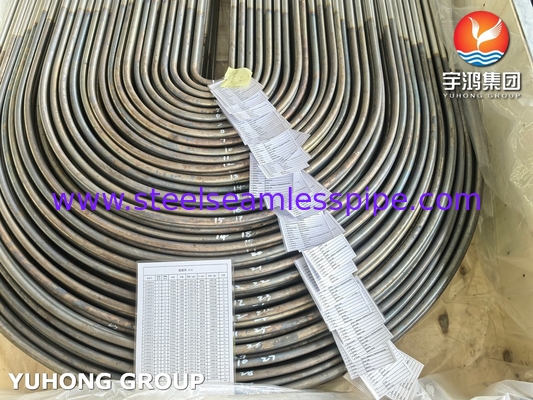 Tubes d'échangeur de chaleur en acier inoxydable ASME SA213 TP304L ASTM A262 Pratique E