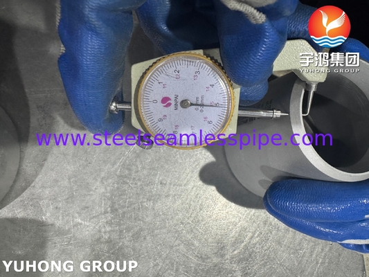 ASTM B366 N10276 ECC Reducteur de conduites de livraison de haute pureté moyennes