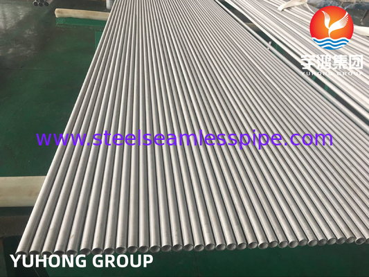 ASME SA213 TP321 Tubes sans soudure en acier inoxydable pour centrales électriques et raffineries