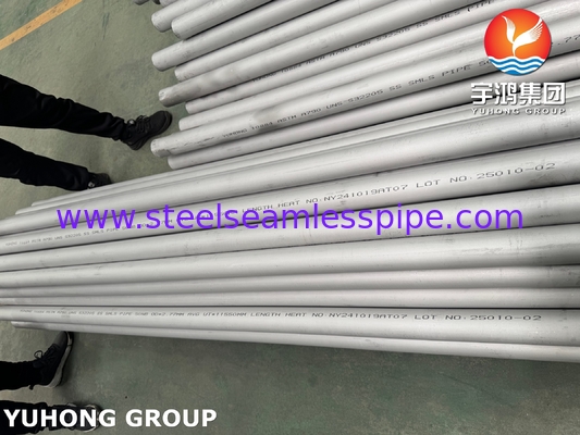 ASTM A790 / ASME SA789 S32205 Tubes sans soudure en acier duplex pour le pétrole et le gaz industriel