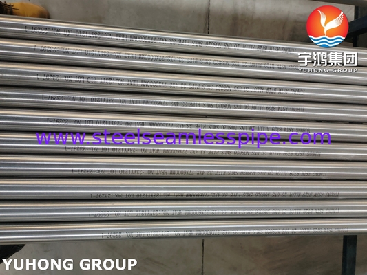 ASME SB729 UNS N08020 Pipe sans soudure en alliage de nickel pour évaporateur d'acide phosphorique