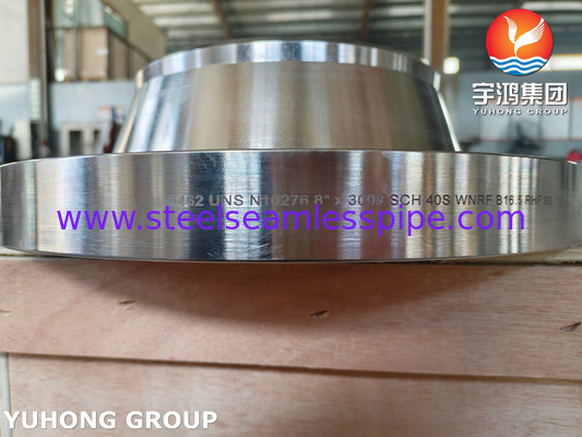 ASTM B462 Hastelloy C276 alliage de nickel UNS N10276 Flange de cou de soudure WNRF