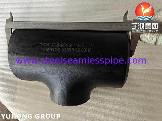 ASTM A234 WP11 CL2 Armatures de tuyaux en alliage d'acier réducteur ASME B16.9