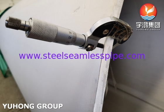 ASTM A358 / ASME SA358 TP316L Pipe soudée en acier inoxydable décapée et recuit pour le gaz de pétrole chimique