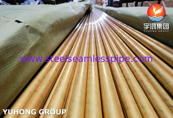 ASME SB111 C68700 Tubes en laiton sans couture O61 pour échangeur de chaleur