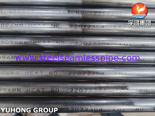 ASTM A268 TP405 Tubes sans couture en acier inoxydable ferritique et martensitique pour équipement de traitement thermique