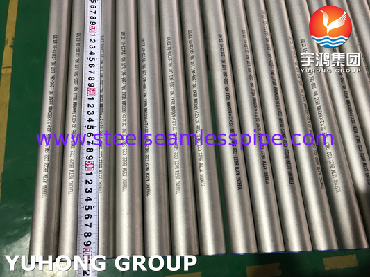 Tubes sans soudure en alliage de nickel ASTM B622 Hastelloy C22 UNS N06022 Pour réacteurs