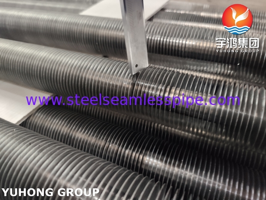 ASTM A179 Tubes en aluminium à nageoires intégrées de type G 1010 pour le transfert de gaz en gaz et de gaz en liquide