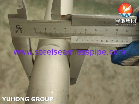 EN10216-5 D2/T1 1.4404 316L Tubes sans soudure en acier inoxydable à faible teneur en carbone