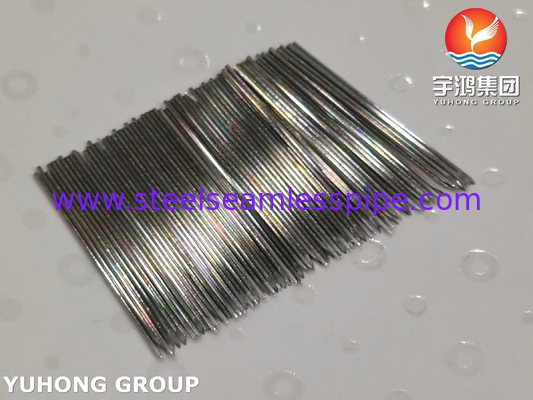 Stainless Steel Bevelled Solid Core Needle Tube ISO9626 304 Blood Lancet For Sample Collection