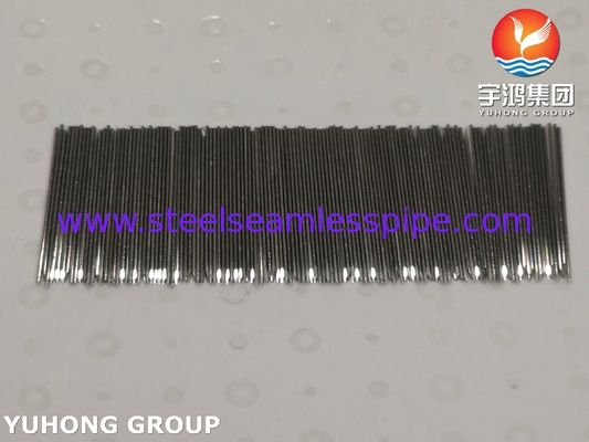 Stainless Steel Bevelled Solid Core Needle Tube ISO9626 304 Blood Lancet For Sample Collection