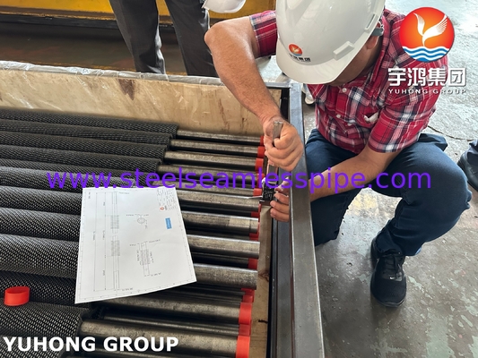 ASTM A213 T11 Tubes sans sésame en acier allié Tubes à nageoires serrées HFW pour raffineries