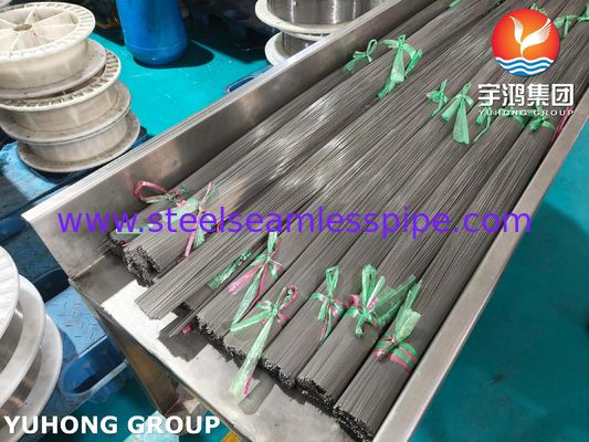 SUS304 Tubes capillaires de haute précision en acier inoxydable pour instruments d'endoscope médical