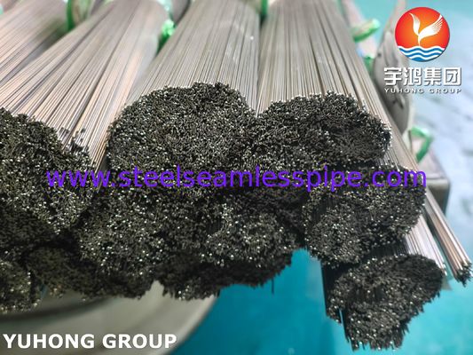 SUS304 Tubes capillaires de haute précision en acier inoxydable pour instruments d'endoscope médical